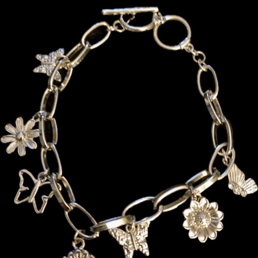 Silver Charm Bracelet